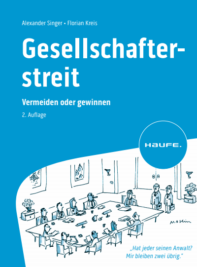 Cover des Buchs: Gesellschafterstreit