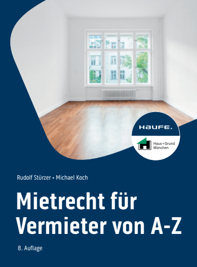 Cover of book: Mietrecht für Vermieter von A-Z