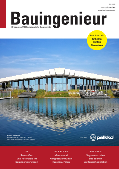 Cover of Volume: Bauingenieur Volume 95 (2020), Edition 10