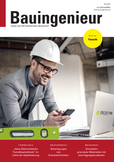 Cover of Volume: Bauingenieur Volume 97 (2022), Edition 05