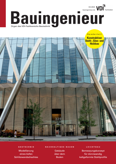 Cover of Volume: Bauingenieur Volume 99 (2024), Edition 04