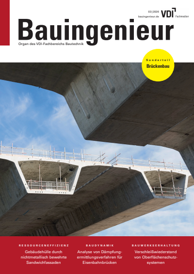 Cover der Ausgabe: Bauingenieur Jahrgang 101 (2026), Heft 03
