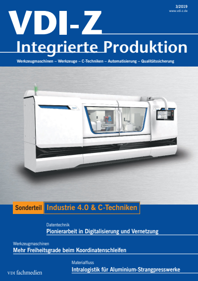 Cover of Volume: VDI-Z Volume 161 (2019), Edition 03