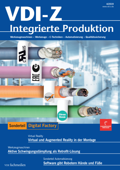 Cover of Volume: VDI-Z Volume 161 (2019), Edition 04