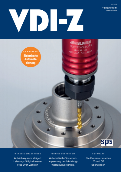 Cover of Volume: VDI-Z Volume 161 (2019), Edition 12
