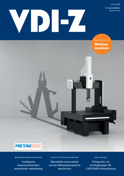 Cover of Volume: VDI-Z Volume 162 (2020), Edition 01-02