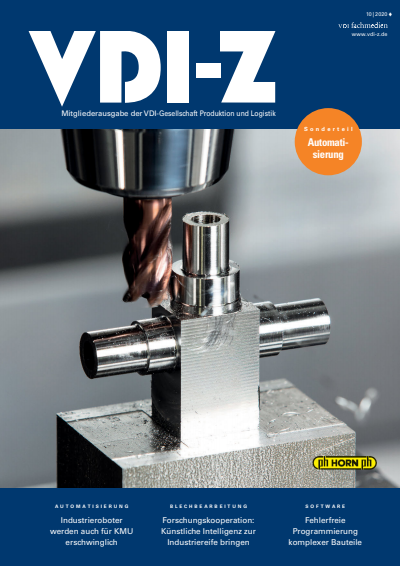 Cover of Volume: VDI-Z Volume 162 (2020), Edition 10