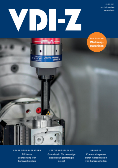 Cover of Volume: VDI-Z Volume 163 (2021), Edition 01-02