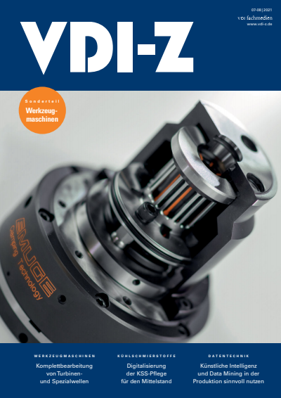 Cover of Volume: VDI-Z Volume 163 (2021), Edition 07-08