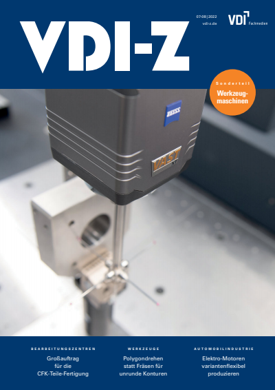 Cover of Volume: VDI-Z Volume 164 (2022), Edition 07-08