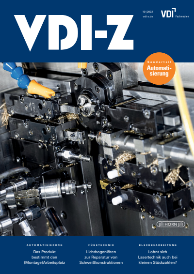 Cover of Volume: VDI-Z Volume 164 (2022), Edition 10