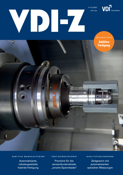 Cover of Volume: VDI-Z Volume 164 (2022), Edition 11-12