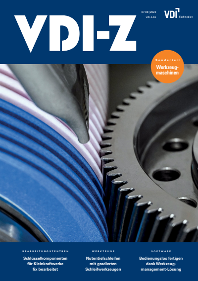 Cover of Volume: VDI-Z Volume 165 (2023), Edition 07-08