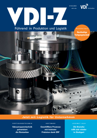 Cover der Ausgabe: VDI-Z Jahrgang 166 (2024), Heft 01-02