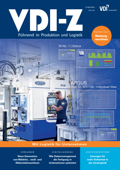 Cover of Volume: VDI-Z Volume 166 (2024), Edition 07-08