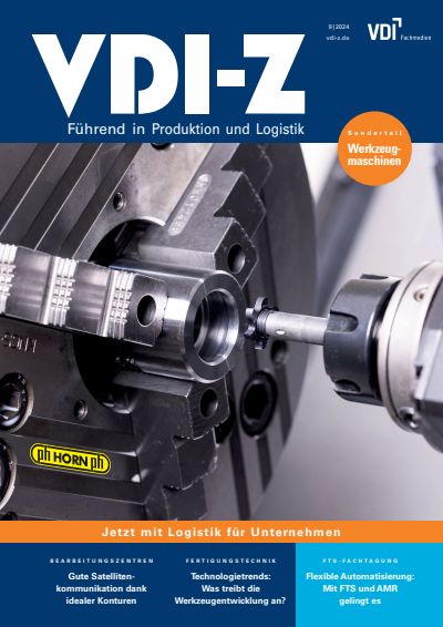 Cover der Ausgabe: VDI-Z Jahrgang 166 (2024), Heft 09