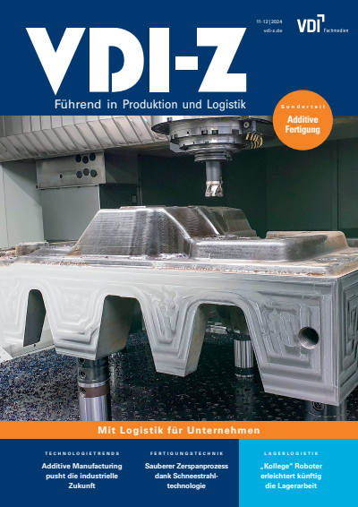 Cover der Ausgabe: VDI-Z Jahrgang 166 (2024), Heft 11-12