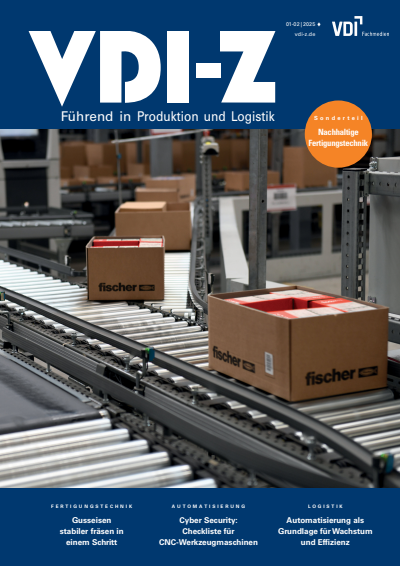 Cover of Volume: VDI-Z Volume 167 (2025), Edition 01-02