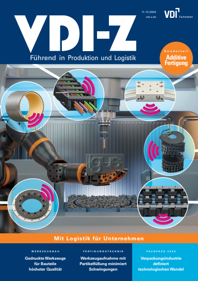 Cover der Ausgabe: VDI-Z Jahrgang 167 (2025), Heft 11-12