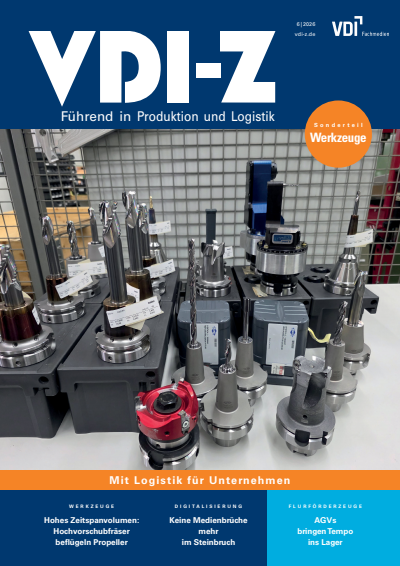 Cover der Ausgabe: VDI-Z Jahrgang 168 (2026), Heft 06