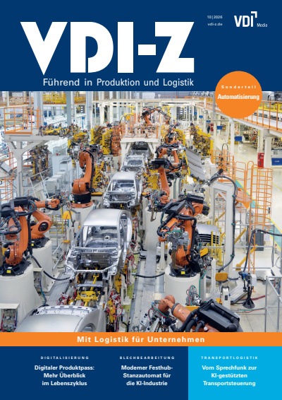 Cover der Ausgabe: VDI-Z Jahrgang 168 (2026), Heft 10