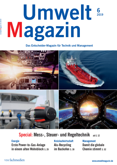 Cover of Volume: UmweltMagazin Volume 49 (2019), Edition 06