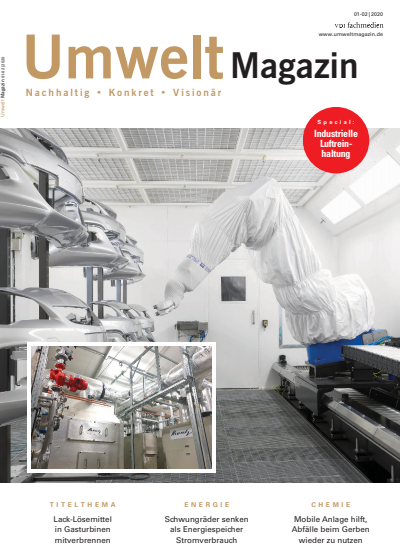 Cover of Volume: UmweltMagazin Volume 50 (2020), Edition 01-02