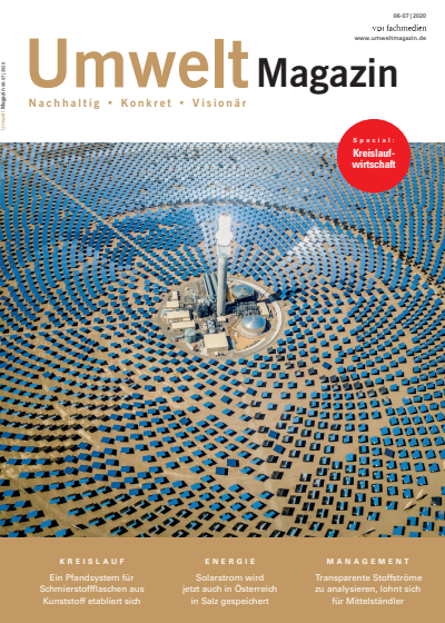 Cover of Volume: UmweltMagazin Volume 50 (2020), Edition 06-07