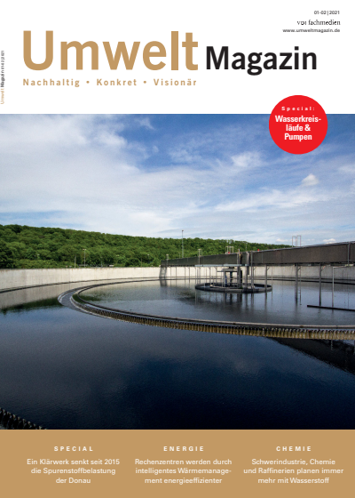 Cover of Volume: UmweltMagazin Volume 51 (2021), Edition 01-02