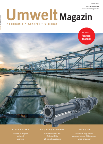Cover of Volume: UmweltMagazin Volume 51 (2021), Edition 07-08