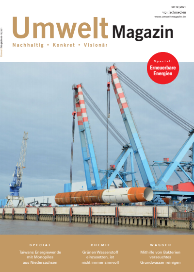 Cover of Volume: UmweltMagazin Volume 51 (2021), Edition 09-10