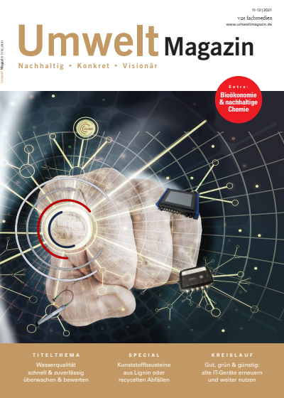 Cover of Volume: UmweltMagazin Volume 51 (2021), Edition 11-12
