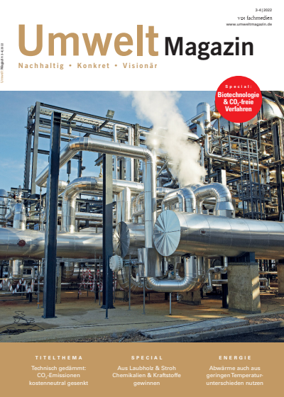 Cover of Volume: UmweltMagazin Volume 52 (2022), Edition 3-4