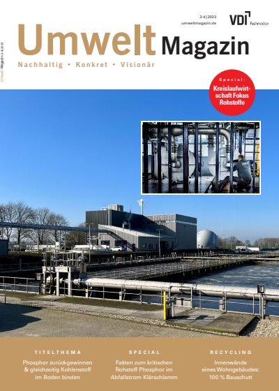 Cover of Volume: UmweltMagazin Volume 53 (2023), Edition 3-4