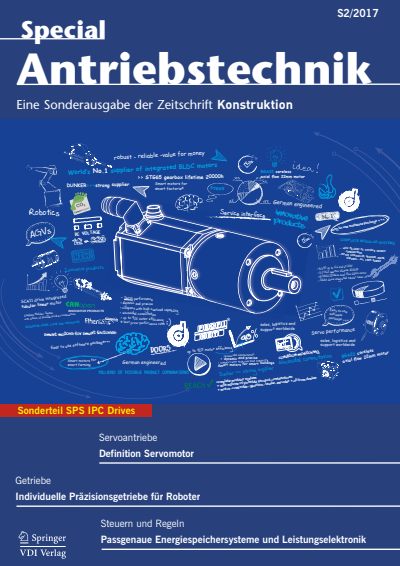 Cover der Ausgabe: Konstruktion Jahrgang 69 (2017), Heft S2