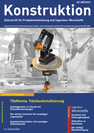Cover of Volume: Konstruktion Volume 71 (2019), Edition 07-08