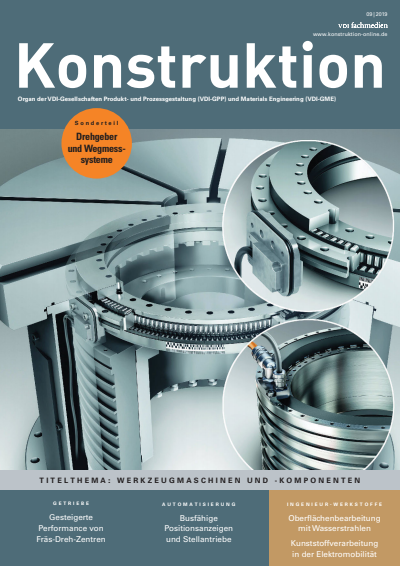 Cover of Volume: Konstruktion Volume 71 (2019), Edition 09