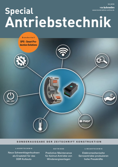Cover der Ausgabe: Konstruktion Jahrgang 71 (2019), Heft S2