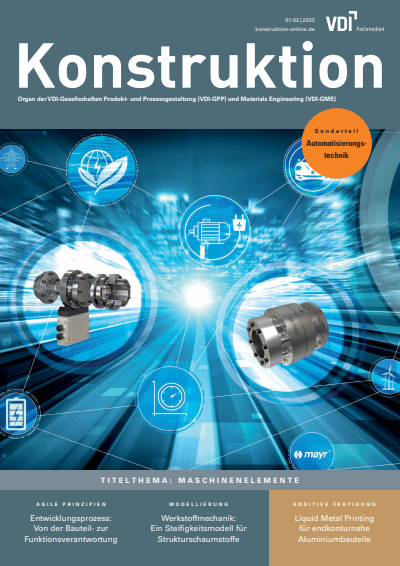 Cover of Volume: Konstruktion Volume 75 (2023), Edition 01-02