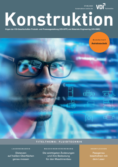 Cover of Volume: Konstruktion Volume 75 (2023), Edition 07-08