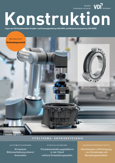 Cover of Volume: Konstruktion Volume 75 (2023), Edition 09