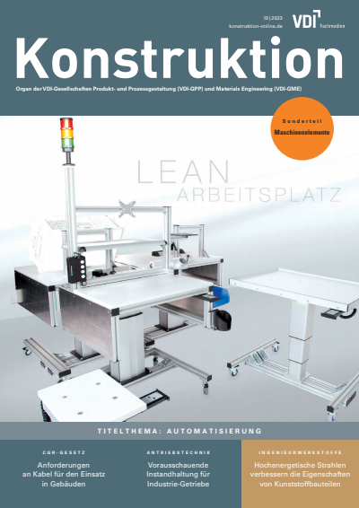 Cover of Volume: Konstruktion Volume 75 (2023), Edition 10