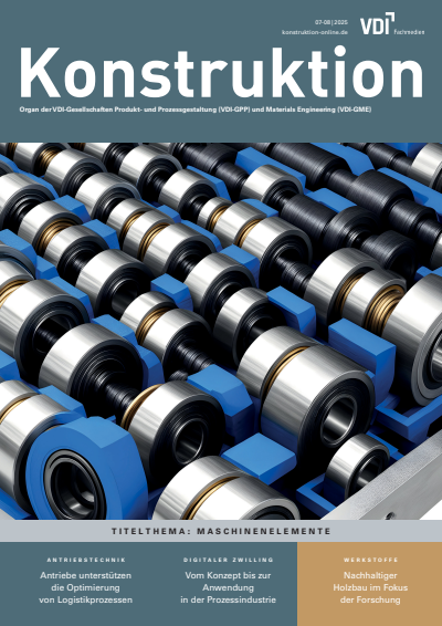 Cover of Volume: Konstruktion Volume 77 (2025), Edition 07-08