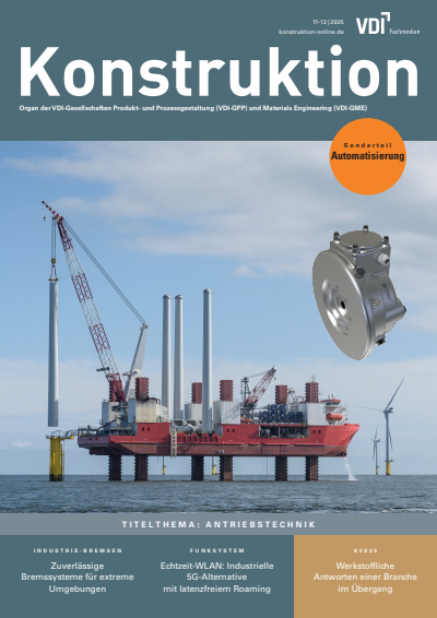 Cover of Volume: Konstruktion Volume 77 (2025), Edition 11-12