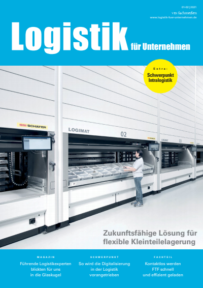 Cover of Volume: Logistik für Unternehmen Volume 35 (2021), Edition 01-02