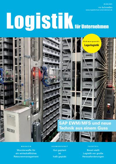 Cover of Volume: Logistik für Unternehmen Volume 35 (2021), Edition 05-06