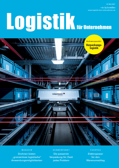 Cover of Volume: Logistik für Unternehmen Volume 35 (2021), Edition 07-08