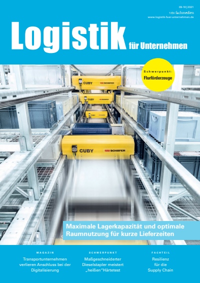 Cover of Volume: Logistik für Unternehmen Volume 35 (2021), Edition 09-10