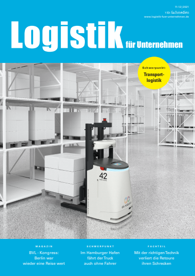 Cover of Volume: Logistik für Unternehmen Volume 35 (2021), Edition 11-12