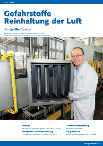 Cover of Volume: Gefahrstoffe Volume 79 (2019), Edition 05